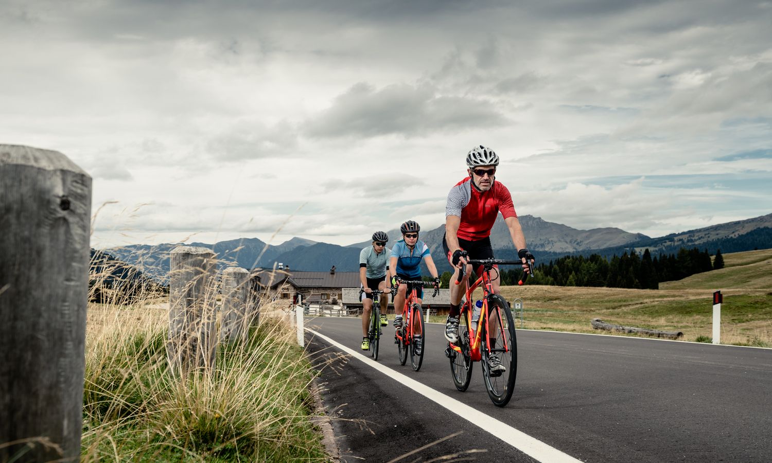 Rennradfahren in den Dolomiten