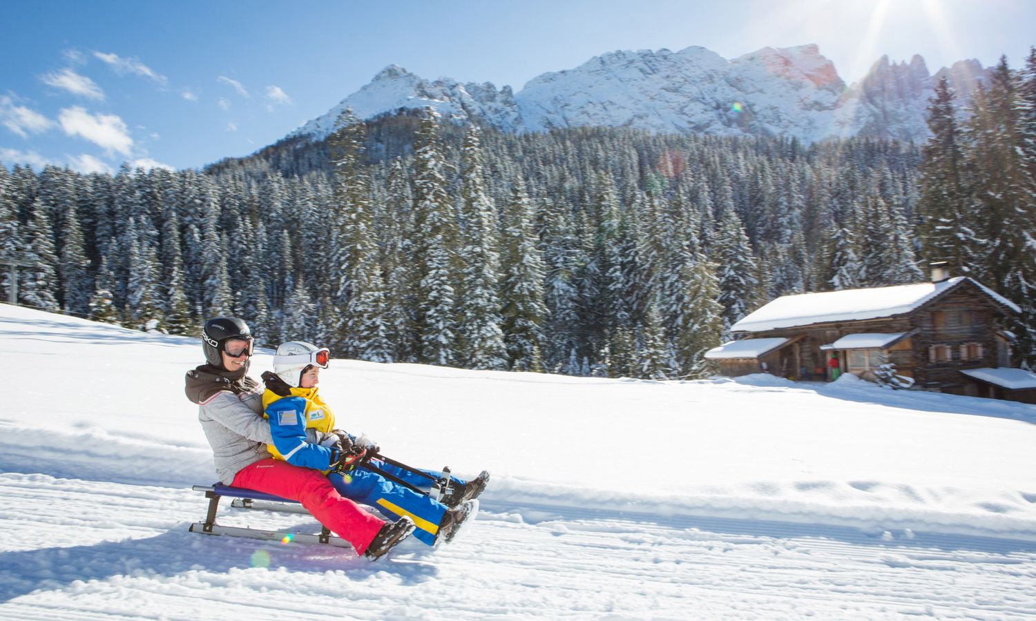 Ihr Winterurlaub in den Dolomiten - aktiv auch abseits der Pisten