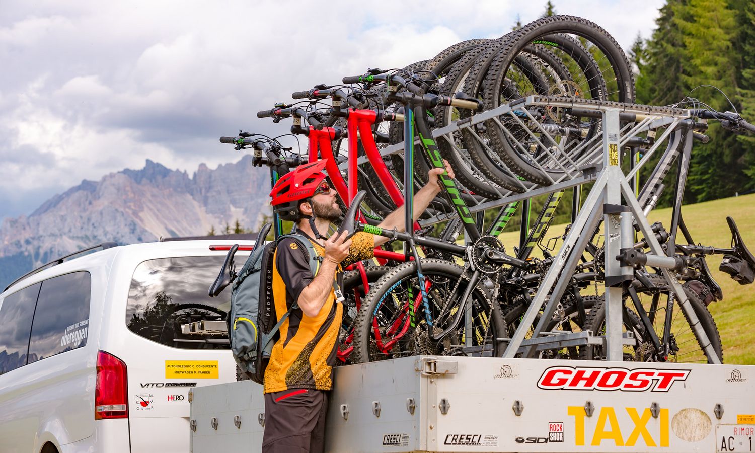 Unser Hotel mit hauseigenem Bikeverleih in Obereggen