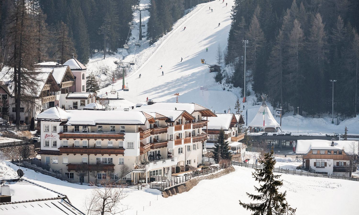 Winterurlaub in den Dolomiten