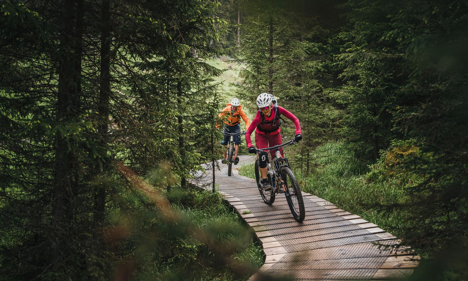 Einfach traumhaft - Mountainbiken in den Dolomiten