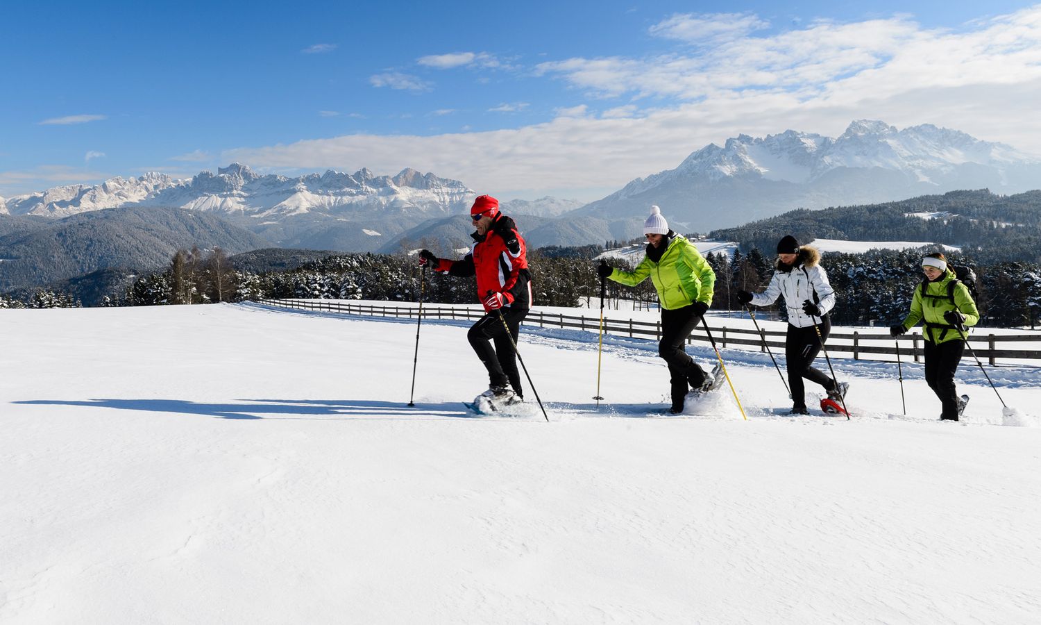 Ihr Winterurlaub in den Dolomiten - aktiv auch abseits der Pisten