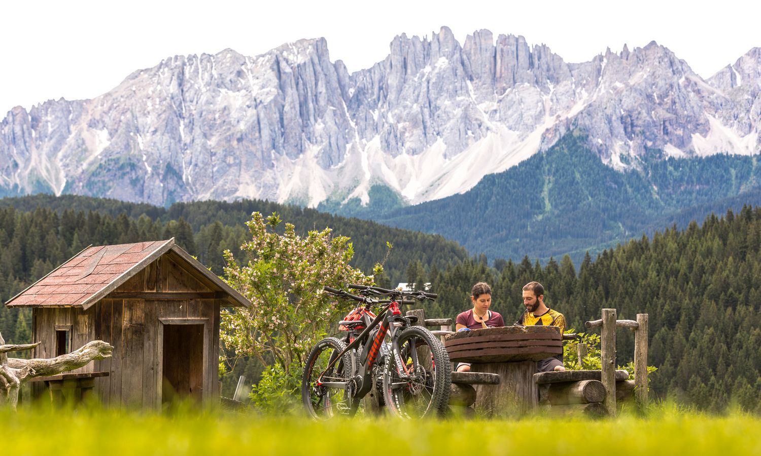 Für die ganze Familie - E-Bike Urlaub in Südtirol