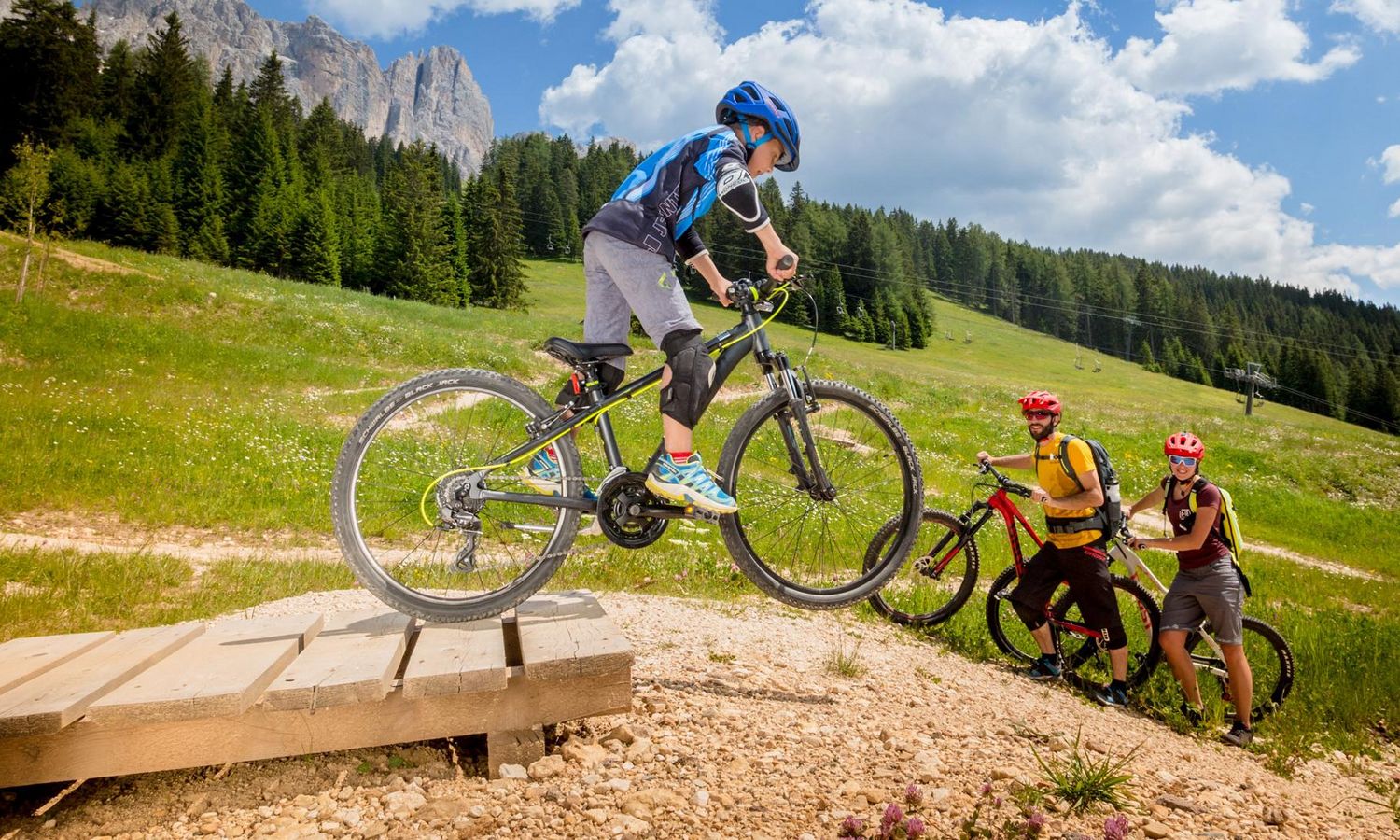 Einfach traumhaft - Mountainbiken in den Dolomiten