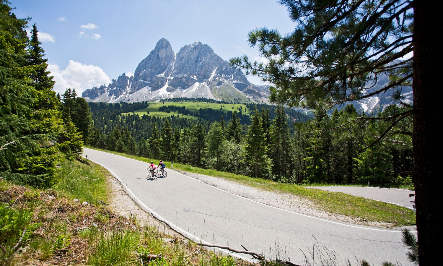 Rennradfahren in den Dolomiten