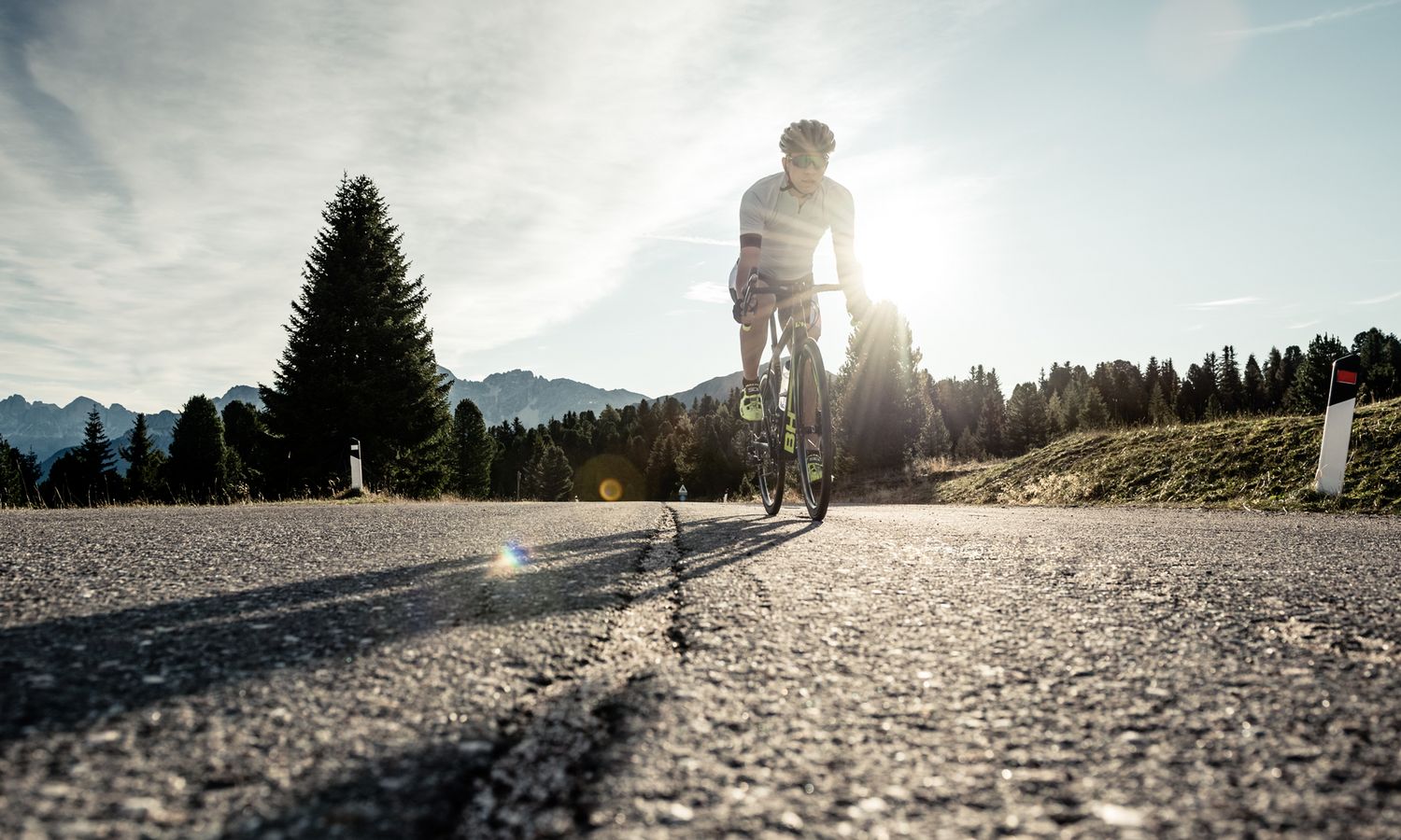 Rennradfahren in den Dolomiten