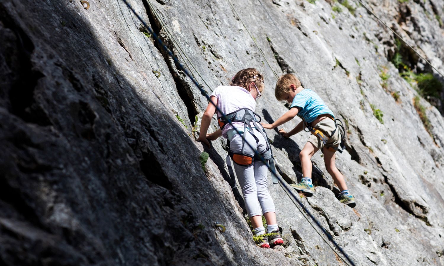 Ihre Profis für unvergessliches Kinderklettern in den Dolomiten